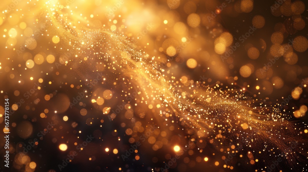 Obraz premium Golden abstract background image