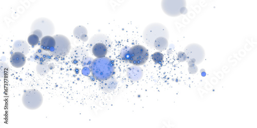 Wallpaper Mural Magical Stardust Sparkle PNG with Glowing Blue Particles, Shine, and Festive Light Effects on Transparent Background
 Torontodigital.ca