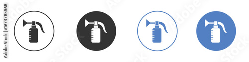 Breast pump icon simple minimalist Vector EPS