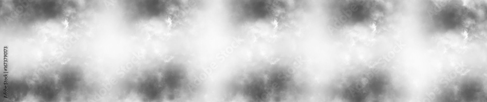 Fototapeta premium Vector realistic smoke cloud or gray fog, Abstract gas on transparent background
