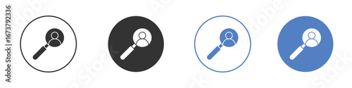 Hiring icon simple minimalist Vector EPS