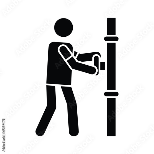 Plumber Vector Icon which can easily modify or edit