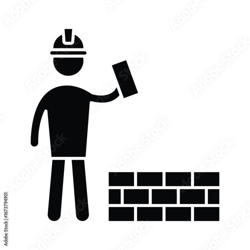  Construction Vector Icon which can easily modify or edit