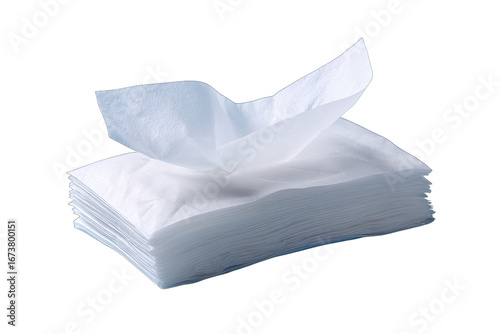 Wallpaper Mural Pack of alcohol wipes isolated on white background Torontodigital.ca