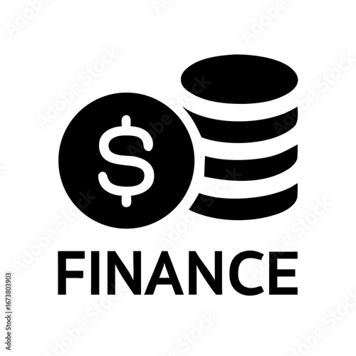 Green dollar sign icon symbolizing finance and investment with a financial concept