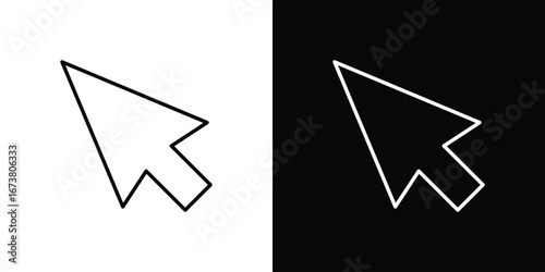 Mouse icon Clip Art design. Line icons