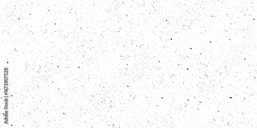 Speckle grain dot white paper noise texture with distress effect vector illustration pattern background. Dirty or dust film grain speck grit grunge overlay on white background grain noise particles.