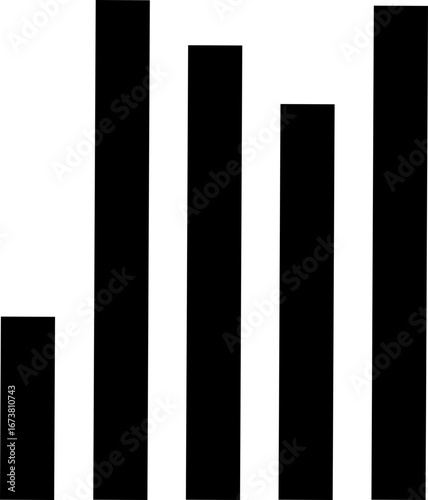 Align vertical rounded line icon for text formatting. Black solid vector symbol showing uneven bottom alignment, typography tool, word processor, writing editor, UI UX design element, layout formattin