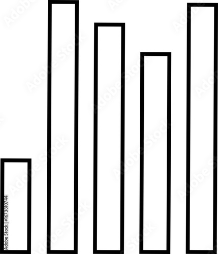 Align vertical rounded line icon for text formatting. Black solid vector symbol showing uneven bottom alignment, typography tool, word processor, writing editor, UI UX design element, layout formattin