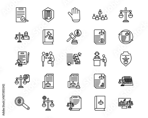 Legal Services Icons