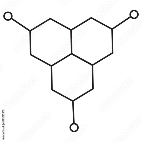 Molecular Structure Icon, Gradient Molecular Structure Icon, Chemistry Molecular Structure Icon, Biology Molecular Structure Icon, Research Molecular Structure Icon, vector