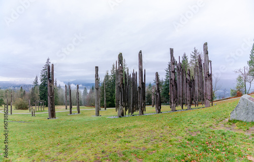 Burnaby Mountain Park in Burnaby, Vancouver, BC, Canada