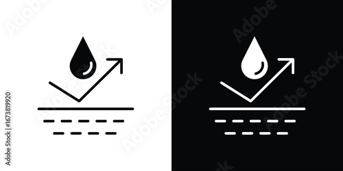 Waterproof icon graphic doodle designs collection