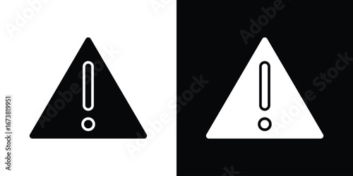 Warning icon graphic doodle designs collection