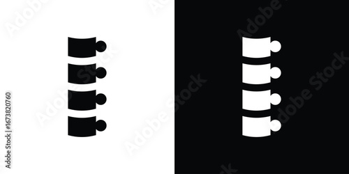 Spine icon graphic doodle designs collection
