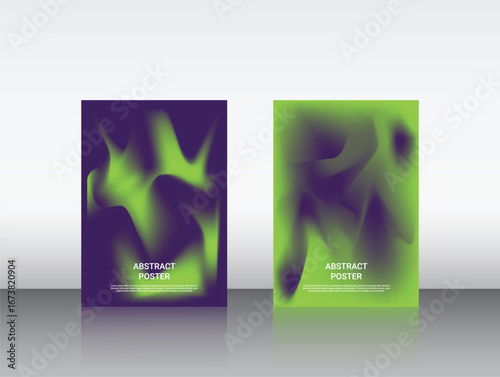 Editable Flyer Template – Abstract Aurora Borealis with Vibrant Colors and Dynamic Lighting, 8K Digital Art
