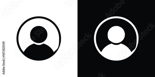 Profile icon graphic doodle designs collection