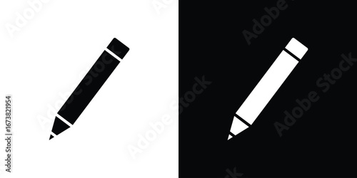 Pencil icon graphic doodle designs collection