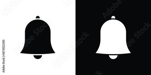 Notification bell icon graphic doodle designs collection