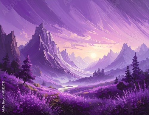 Background Lavender Gradient Texture Violet, Lilac, and Deep Hues