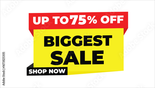 BIGGEST SALE UP TO 75% OFF SHOP NOW