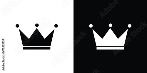 Crown icon graphic doodle designs collection