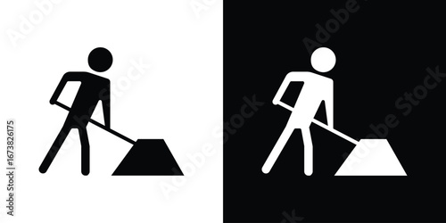 Construction icon graphic doodle designs collection
