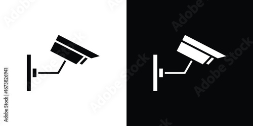 CCTV icon graphic doodle designs collection