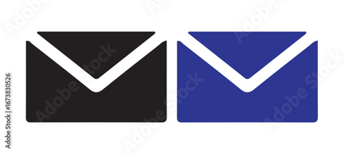 Icons of Email Envelopes for Digital Business Tools