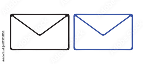 Vector Graphics of Email Envelopes for Technology Projects