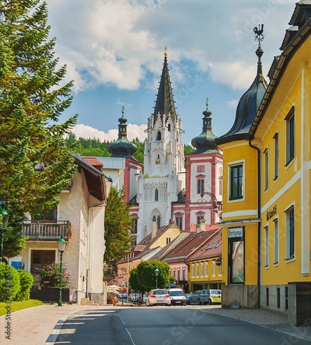Photography Mariazell, Styria, Austria, Europe - 15 August 2025, Basilica