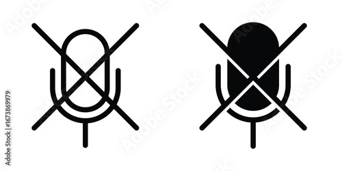 Mic icon design template