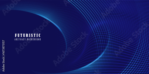 futuristic blue light background. modern creative trendy design in vector EPS 10