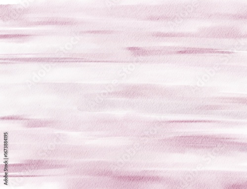 Hand Drawn Timeless Abstract Romantic Elegant Pink Purple Watercolour Brushstrokes Horizontal Background for Invitation Design and Greeting Cards