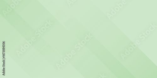 White abstract wide banner background with green geometric shapes. Minimal geometric. Modern futuristic concept. Suit for cover, best seller background abstract modern