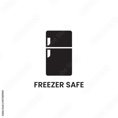 Low Temperature Freezer Compatibility Symbol Vector Graphic