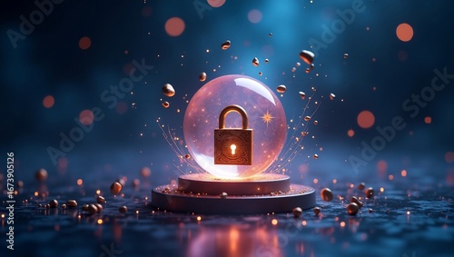 Secure Data with Digital Lock, and Sphere.