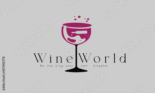  Premium Hand Drawn Wine logo 