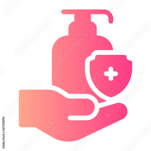 self protection gradient icon