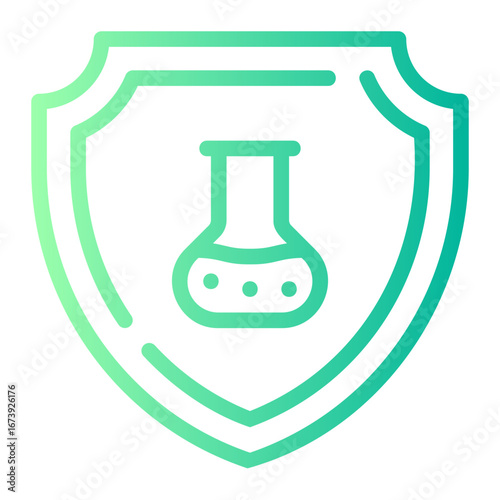 reactive substance gradient icon