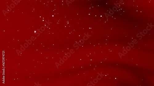 Red glitter background. Suitable for holiday designs, christmas cards, party invitations, or festive decorations.