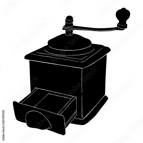 Manual coffee grinder
