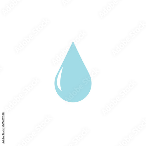 A single teardrop symbolizing sorrow or sadness
