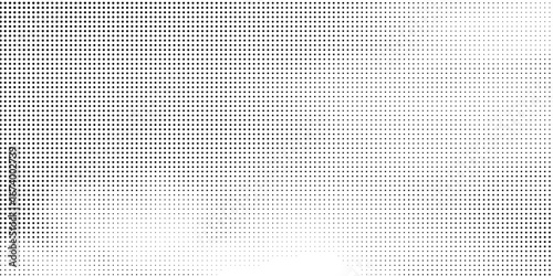Grunge halftone gradient texture. Fading grit noise background. Sandy gritty wallpaper. Retro pixelated backdrop. Black and white anime or manga comic overlay. eps10