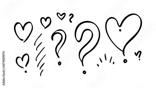 Collection of Heart Symbols love romance