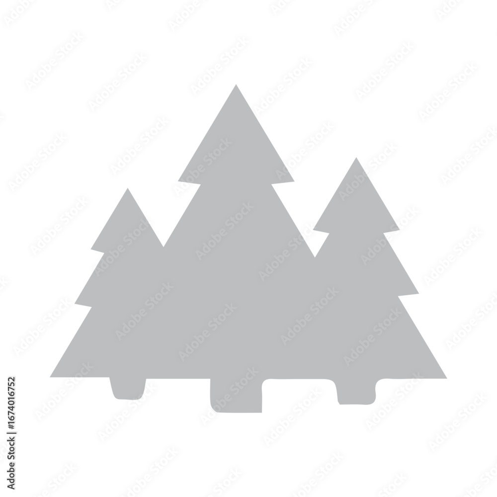 Fototapeta premium Forest icon