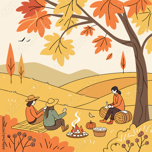 Whimsical autumn gatherings celebration design