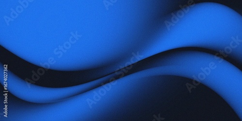 Blue light wavy color background.