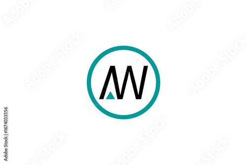 Free Download AW Logo Design: Elegant, Modern Brand Identity for Creators, Startups, and Vision-Driven Agencies - GFXLoad
