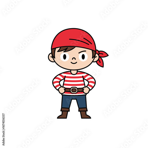 Adventures of a young pirate boy exploring the high seas and searching for hidden treasures